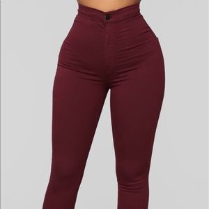 Super High Waist Denim Skinnies